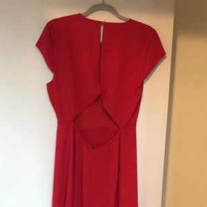 Aritzia Hamptons Dress-Red